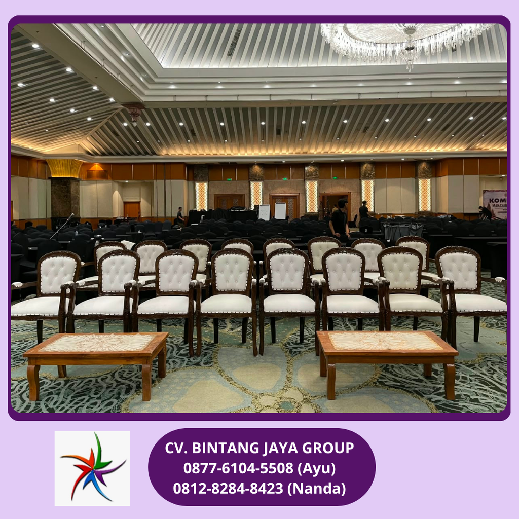 Rental Arm Chairs VIP Jakarta 0812-8284-8423