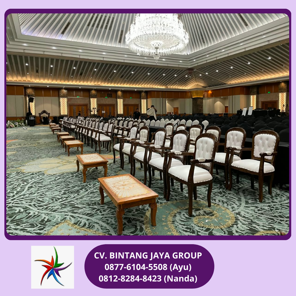 Rental Arm Chairs VIP Jakarta 0812-8284-8423