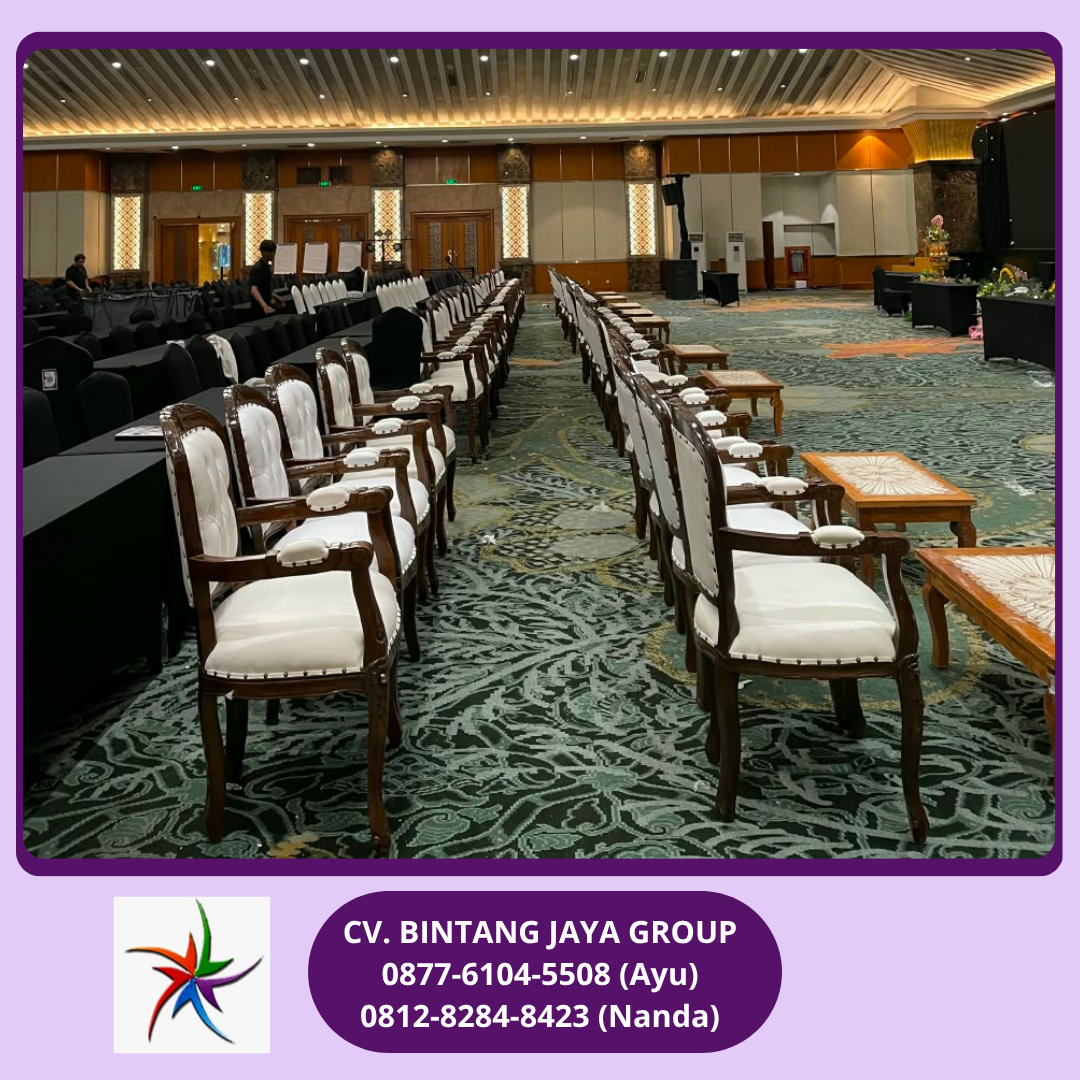Rental Arm Chairs VIP Jakarta 0812-8284-8423