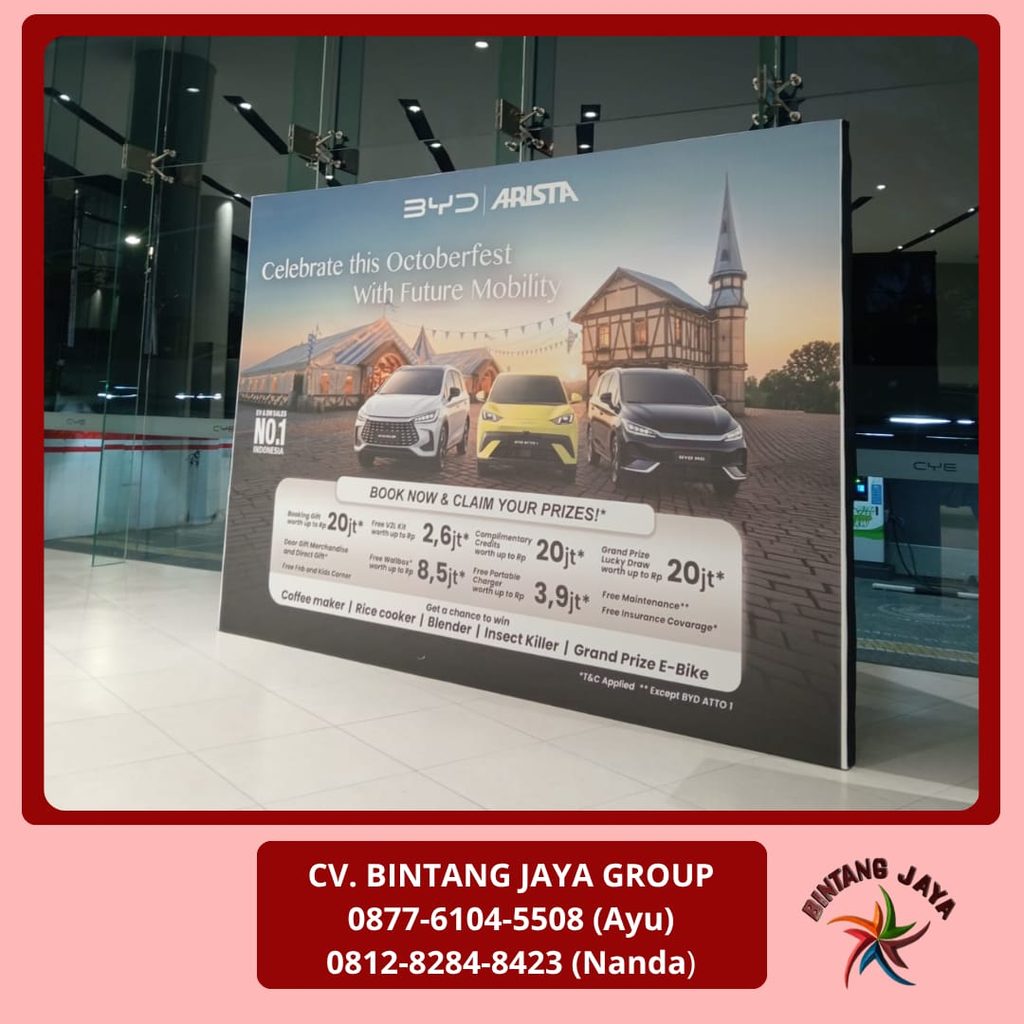 Rental Backdrop Printing Tangerang 0819-4713-6526