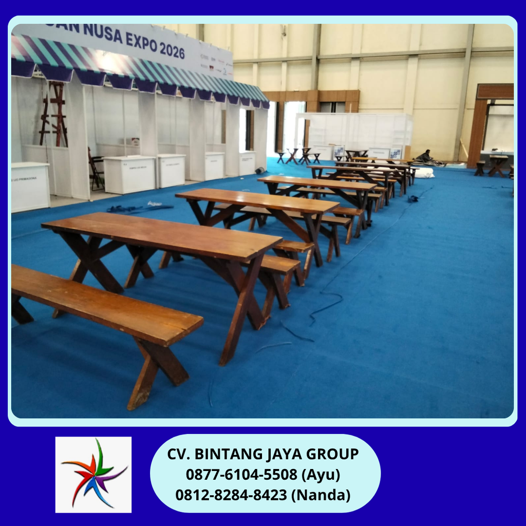 Rental Meja,Kursi Taman,Crossback Chairs Ice BSD 0877-6104-5508