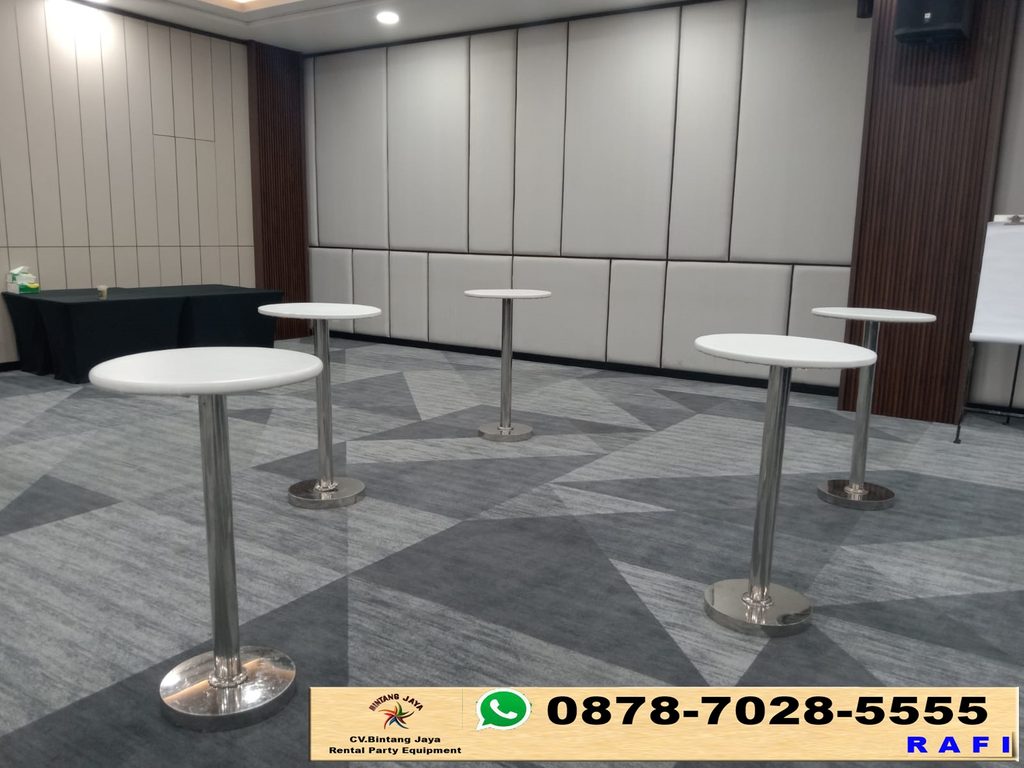 Rental Plif Chart Dan Barstool Putih Jakarta 0878-7028-5555