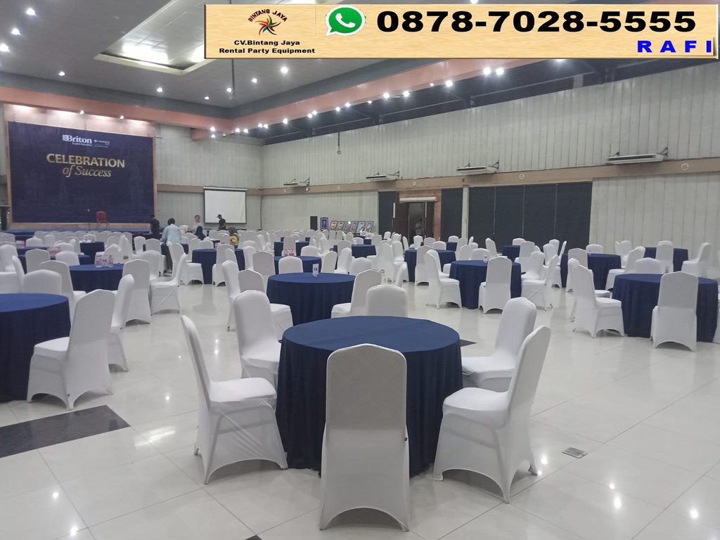 Rental Round Table Dan Sarung Kursi Raja Event Univeritas Mercubuana