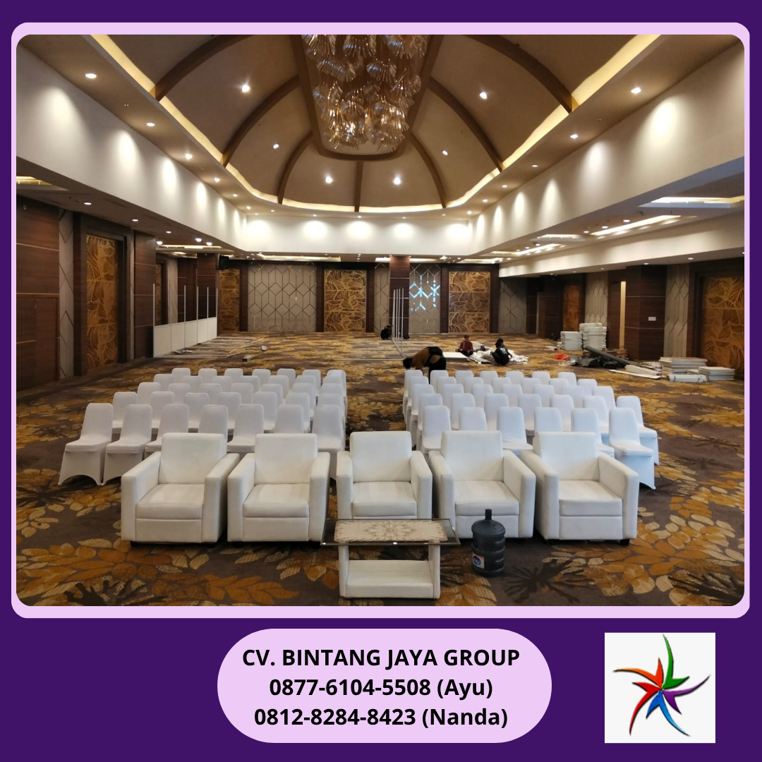Rental Sofa Kotak Putih Minimalis Dan Kursi Bogor