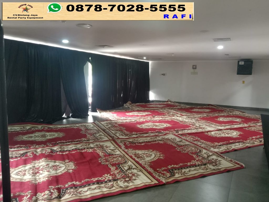 Sewa Karpet Permadani Merah Jakarta 0878-7028-5555