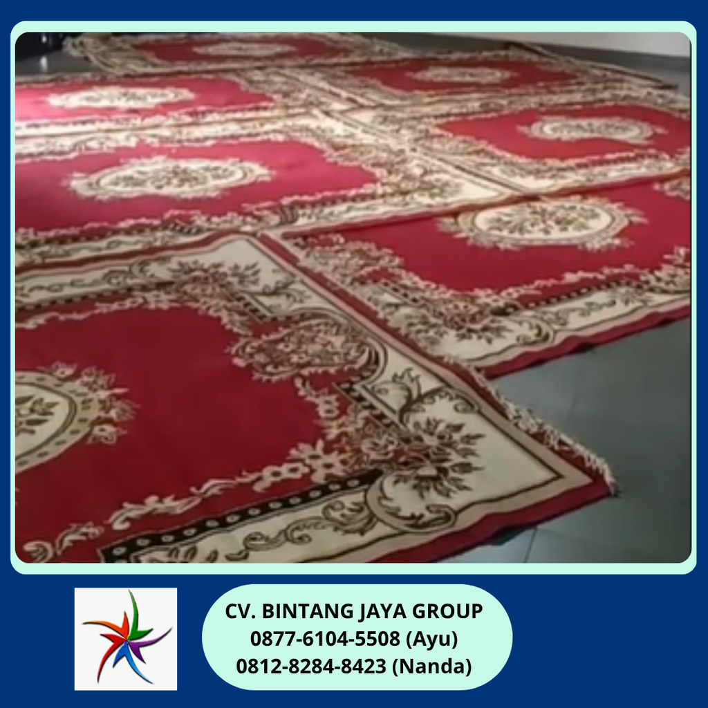 Sewa Karpet Permadani Merah Jakarta Pusat 0878-8012-5555