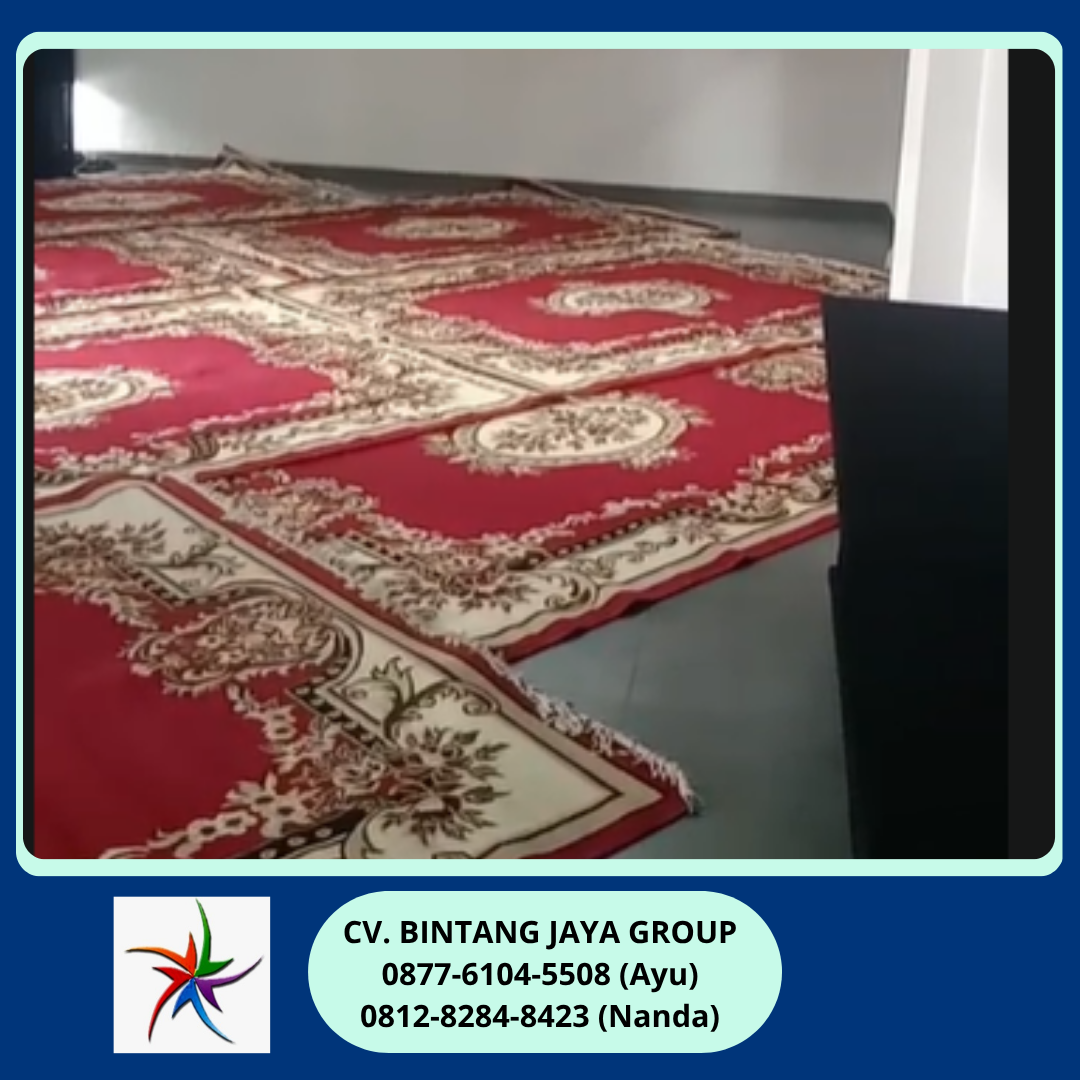 Sewa Karpet Permadani Merah Jakarta Pusat 0878-8012-5555