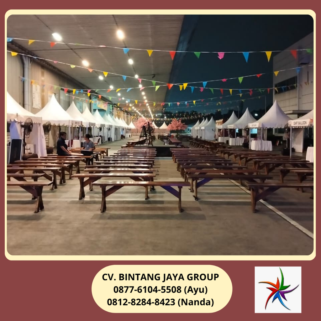 Sewa Meja Kursi Taman,Tenda Sarnafil,Meja Kotak,Kursi Jakarta