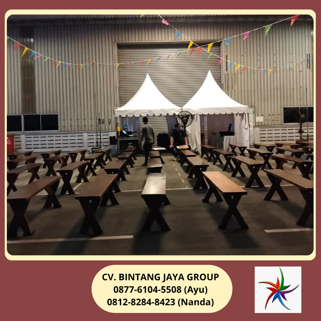 Sewa Meja Kursi Taman,Tenda Sarnafil,Meja Kotak,Kursi Jakarta